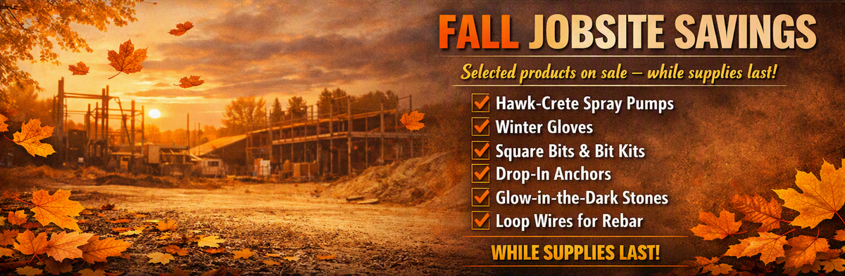 Fall Jobsite Savings